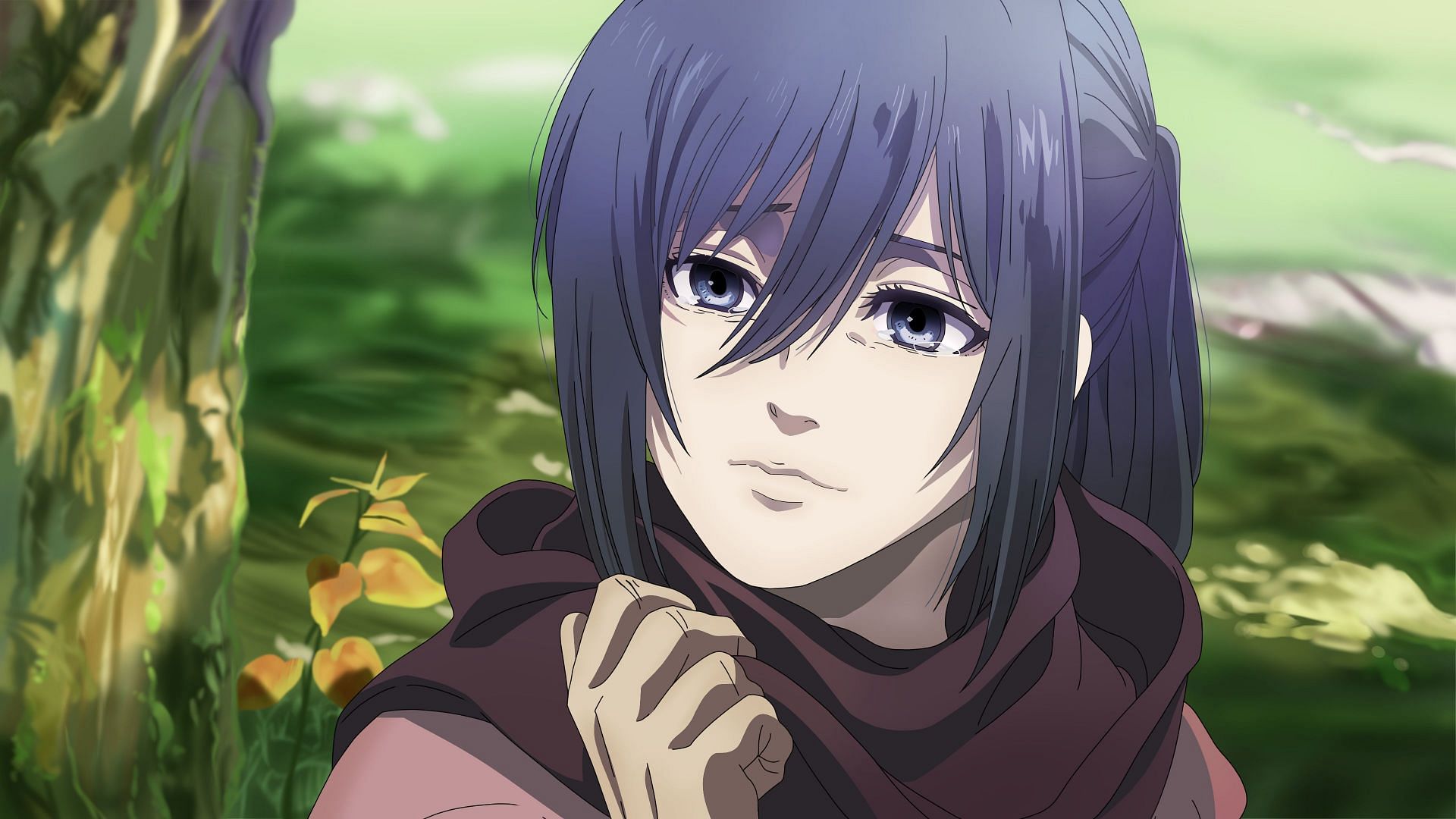 Mikasa Ackerman (Image via Wit Studio / MAPPA)